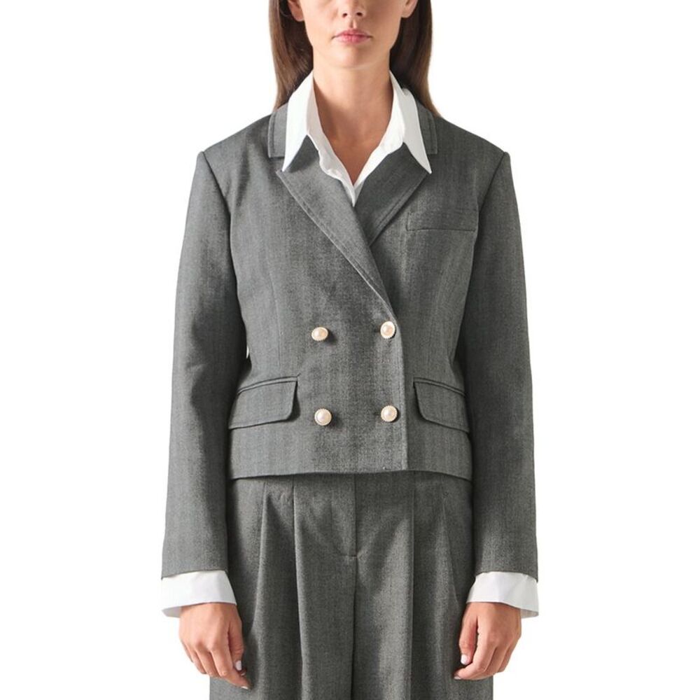 Lk Bennett Womens Liz Jacket, Grey